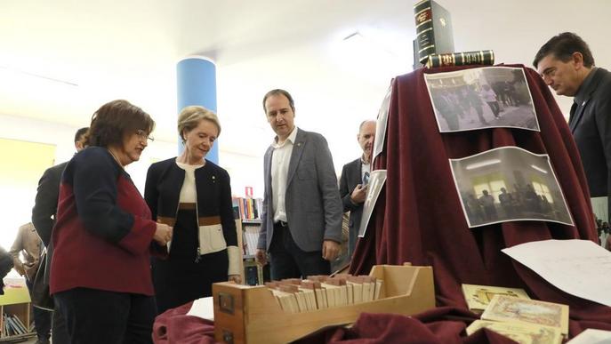 Vilallonga celebra 30 anys de la biblioteca de la Granja d’Escarp