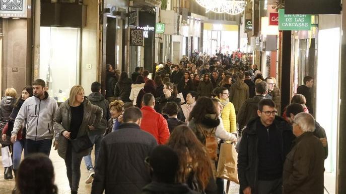 Festiu d’obertura comercial a Lleida “normal” abans de Nadal