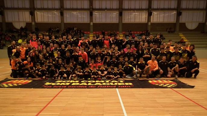 L’escola del Futbol Sala Comtat d’Urgell de Balaguer presenta els seus 140 jugadors