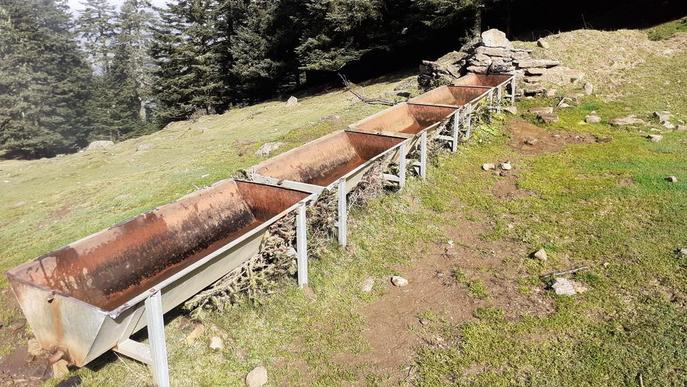 Les acaba les obres per assentar la capella i una presa d’aigua