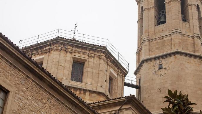 Tàrrega licita les obres de rehabilitació del cimbori de Santa Maria de l’Alba
