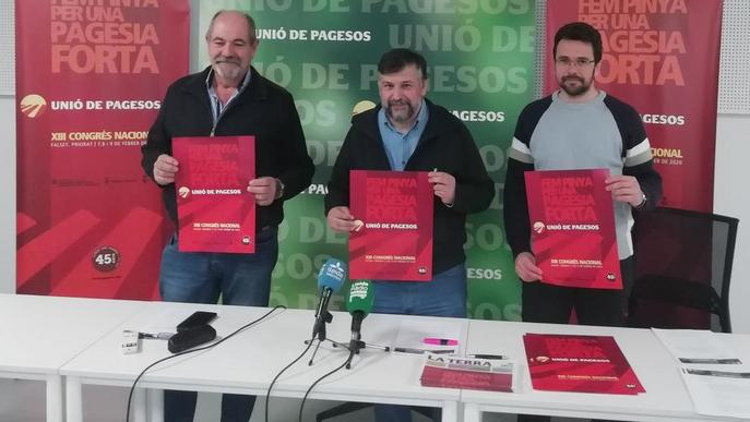 Unió de Pagesos renovarà el càrrec de coordinador del pla de Lleida