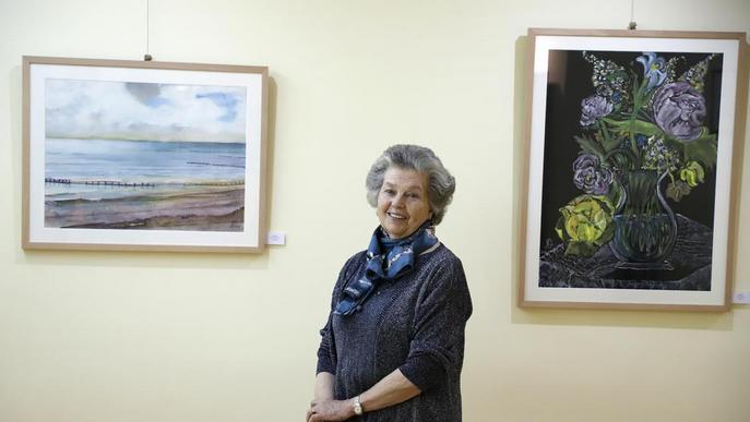 Exposició solidària amb obres d’Anna d’Orleans a Le Petit Atelier de Lleida