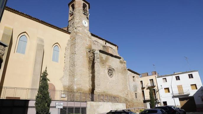 El bisbat demana fons europeus per reparar l’església d’Algerri