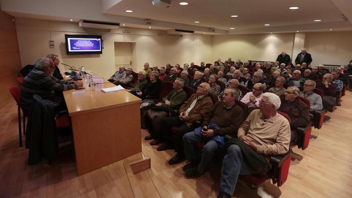 Els jubilats d'Endesa reclamen els seus drets