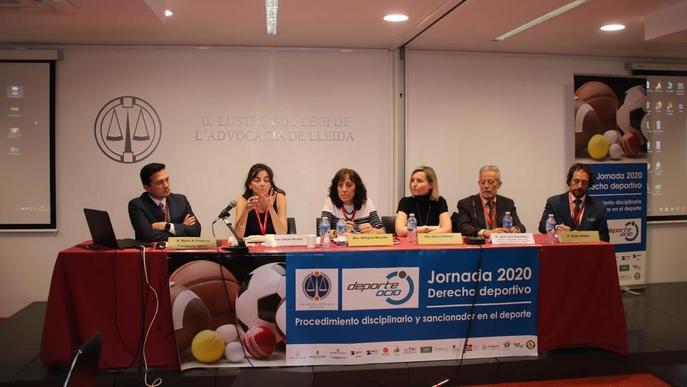 Lleida acull una cimera d'experts en dret esportiu