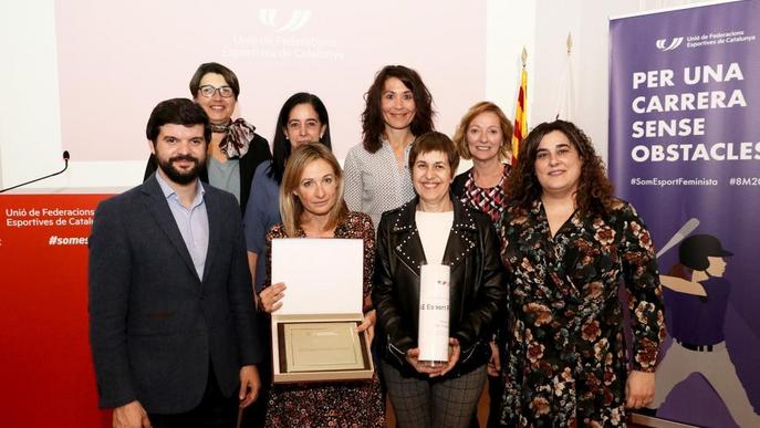 Premi de les federacions a Esport Femení Lleida
