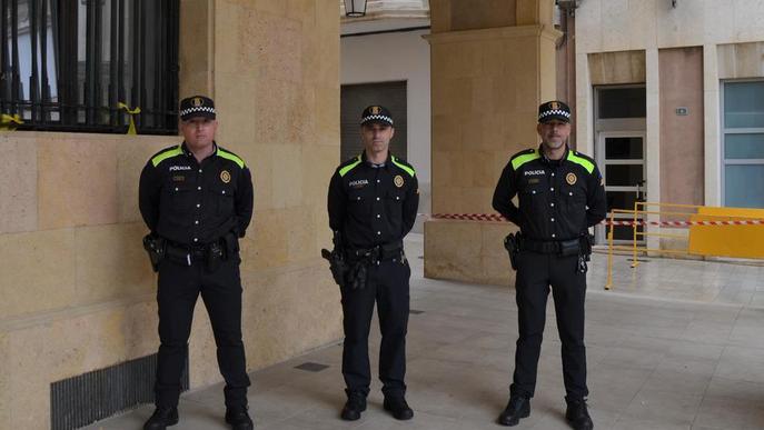 Tres nous agents s'incorporen a la plantilla policial de Mollerussa
