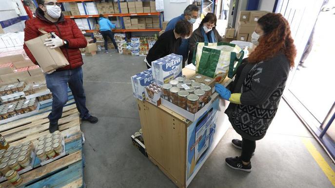 El Banc dels Aliments de Lleida demana donacions econòmiques per comprar aliments