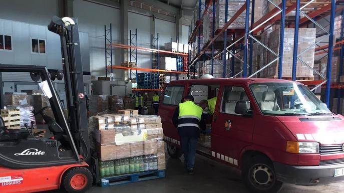 El Banc dels Aliments de Lleida demana donacions econòmiques per comprar aliments