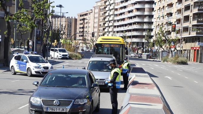 Seixanta multes el cap de setmana a Lleida per saltar-se el confinament