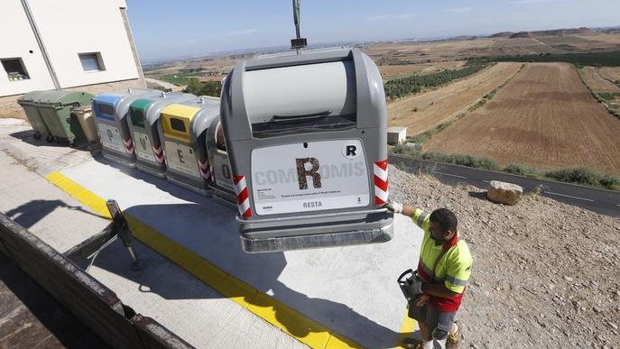 El Segrià inverteix 118.000 € a comprar 53 contenidors per a set municipis