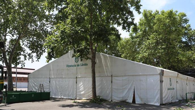 Carpa per confinar temporers i sensesostre