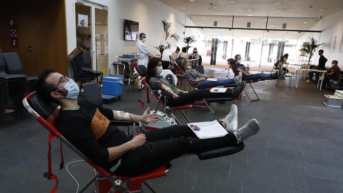 ⏯️ Les donacions de sang descendeixen menys aquest agost tot i la covid-19