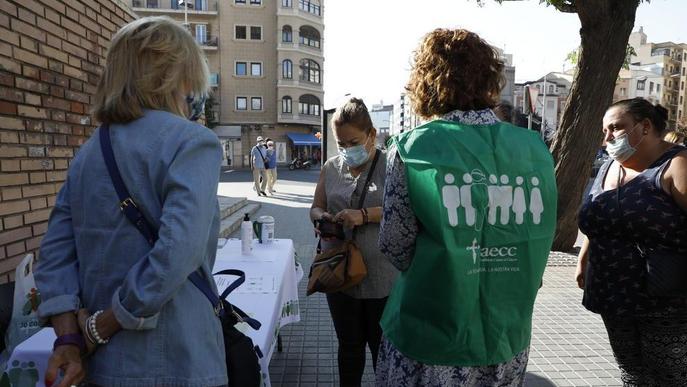 L'AECC Lleida va recaptar 5.500 euros el Dia de la Col·lecta