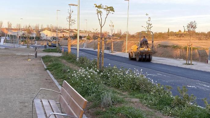 Guissona acaba les obres de la zona d'expansió