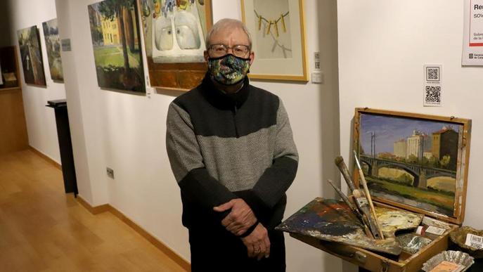 Manel Crosa repassa 40 anys de pintura a Lleida