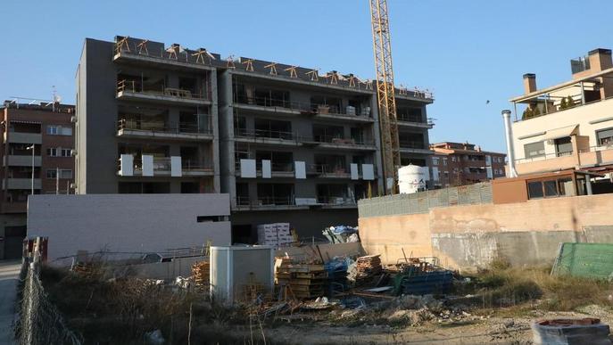La construcció de pisos baixa un 49% entre el gener i el setembre del 2020