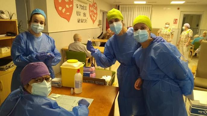 Vacunades ja 2.717 persones a Lleida i el Pirineu