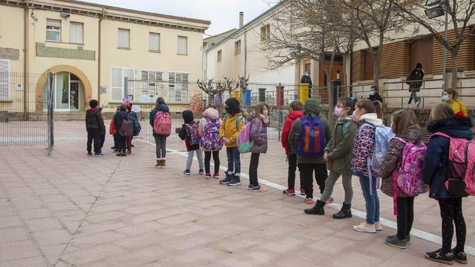 Baixen en 700 els alumnes i docents confinats a Lleida