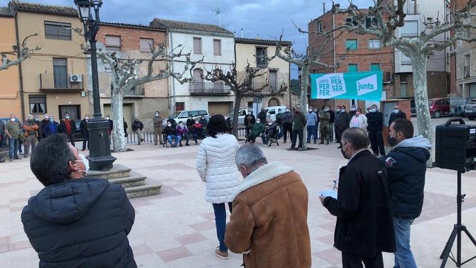 Protestes per la falta d'ajuts pels danys del Filomena a les oliveres