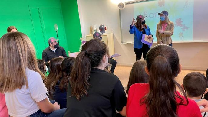 La campanya 'Posa't la Gorra' arriba a l'Escola La Mitjana de Lleida