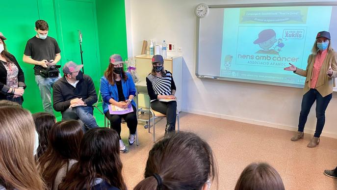 La campanya 'Posa't la Gorra' arriba a l'Escola La Mitjana de Lleida
