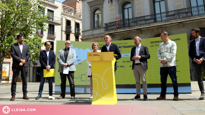 ⏯️ Alcaldables d'ERC a Ponent i la Catalunya Central exigeixen a l'Estat l'eix ferroviari transversal
