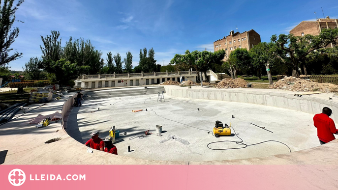 Almacelles arranja les piscines municipals