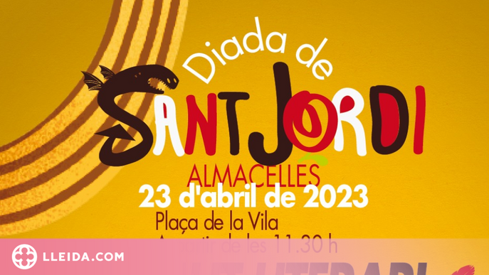 Almacelles prepara un Sant Jordi ple de literatura, espectacles i tallers infantils