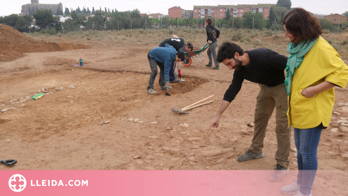 ⏯️ Balaguer reprèn l'excavació al Pla d'Almatà per analitzar a fons les restes trobades
