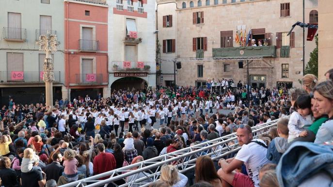 La cultura popular pren els carrers i places de Tàrrega en una Festa Major multitudinària