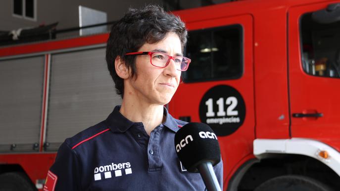 ⏯️ Genciana Meneses, bombera de la Generalitat: "Quan et quedes embarassada, canvia tot"