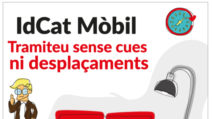 idCAT Mòbil, per a realitzar tràmits administratius des de casa