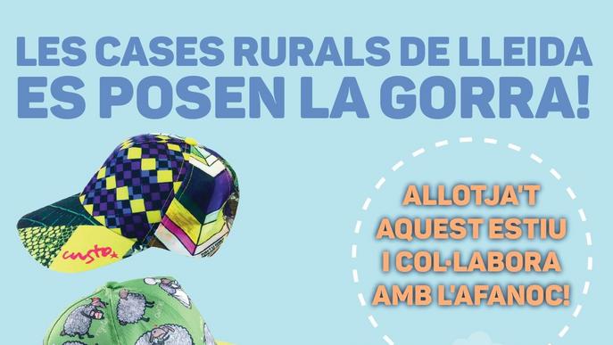 Les Cases Rurals de Lleida es posen la Gorra pel càncer infantil!