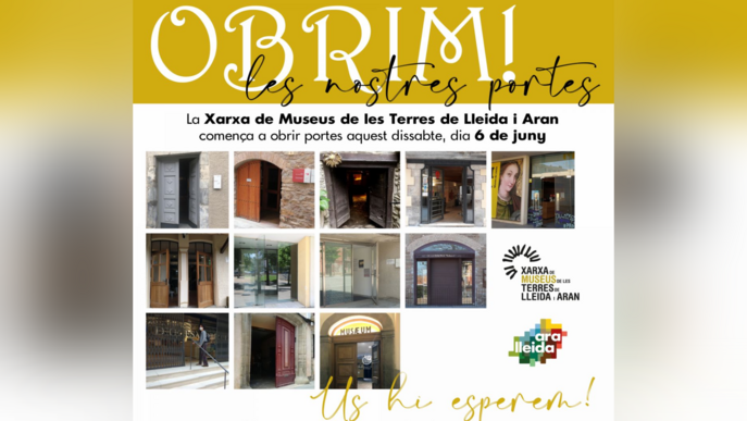Els espais de la Xarxa de Museus de Lleida i Aran reobren amb totes les mesures de seguretat