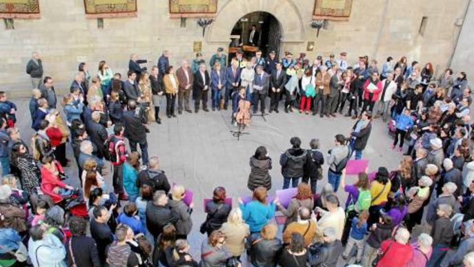 Lleida condemna la violència masclista