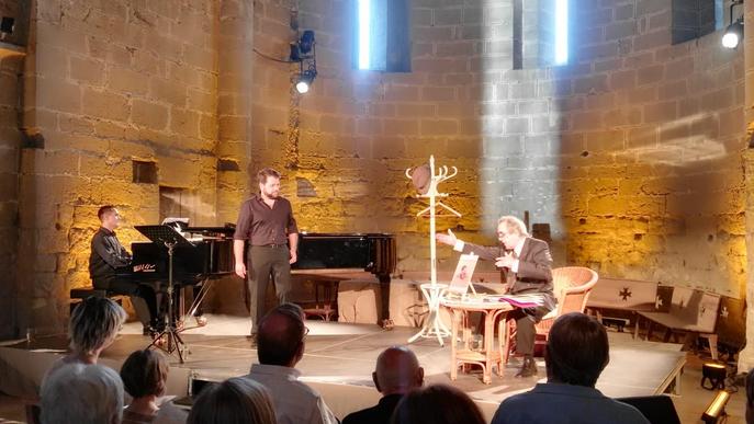 El cicle 'Juliol de Música i Poesia' clausura amb un homenatge al tenor Emili Vendrell