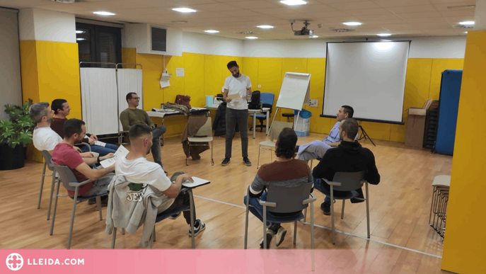 L’atenció primària organitza les primeres sessions grupals per a homes que han de ser pares a Lleida 