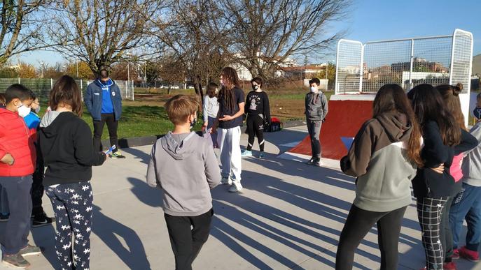 El Palau d'Anglesola inaugura un parc dedicat als seus infants i adolescents