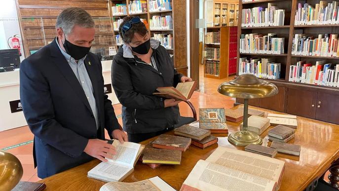 Una donació anònima permet a l’IEI recuperar llibres dels segles XVIII i XIX 