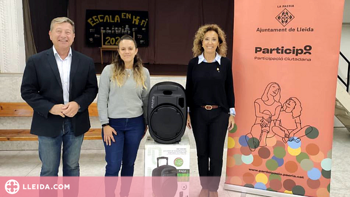 Els centres cívics de la ciutat de Lleida es doten d'altaveus portàtils
