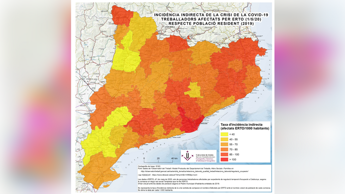 Tots els municipis catalans que escapen dels ERTO són micropobles
