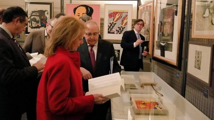 El lleidatà Antoni Gelonch diposita tota la seva col·lecció de 1.001 gravats al Museu de Lleida