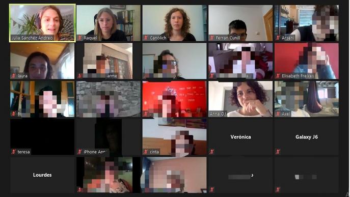 Primera xerrada virtual de “l’Escolta’t en ruta” amb la participació de més de 30 famílies de la comarca