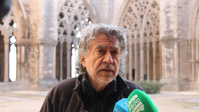 ⏯️ La Seu Vella es converteix en l'escenari de rodatge de la nova pel·lícula d'Antonio Chavarrías