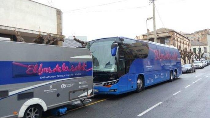 El Bus de la Salut de Lleida atura la seva activitat durant els pròxims quinze dies