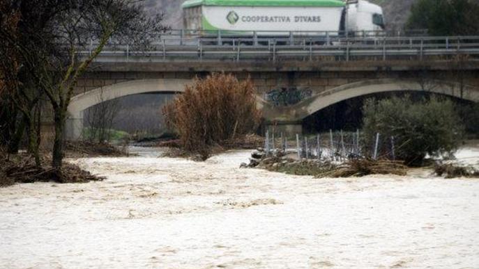 Alerta als municipis pròxims als rius del marge esquerre del Segre per l'augment de cabals