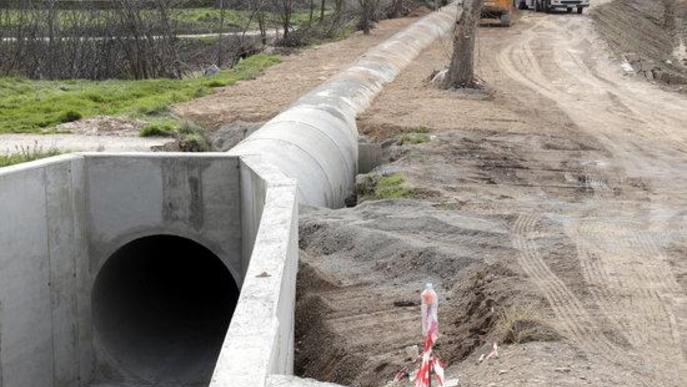 El Canal d'Urgell, a punt de finalitzar les reparació dels danys dels aiguats