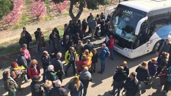 Aitona rep milers de visitants en un cap de setmana "històric" a la campanya de la floració